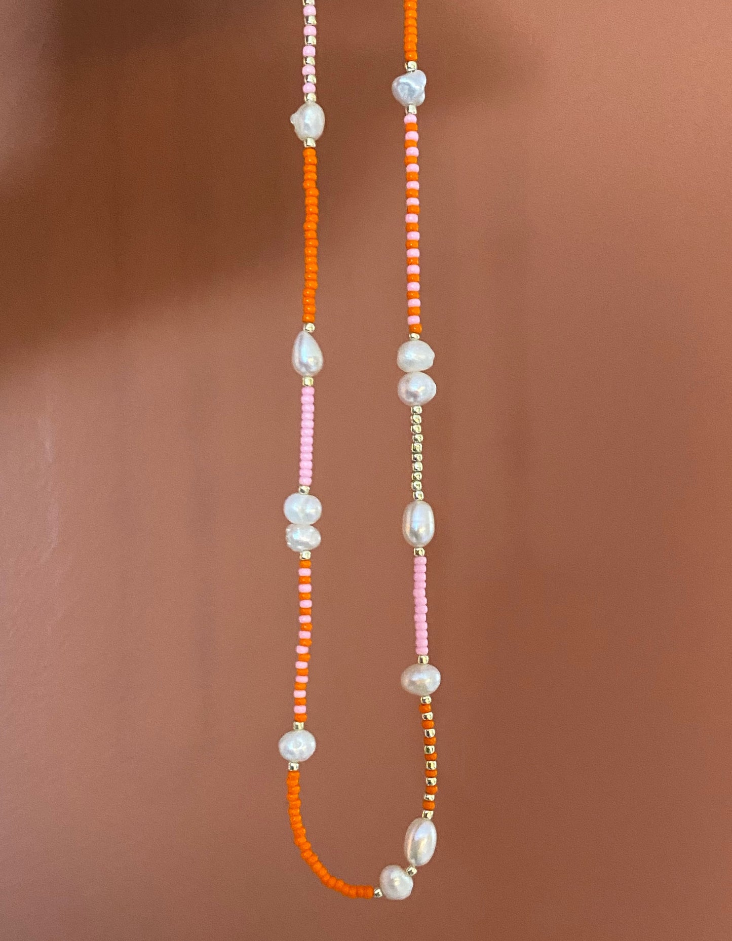 Sunrise pearl necklace