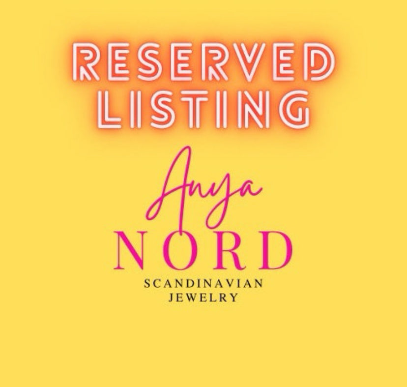 Reserved listing for Sandrine