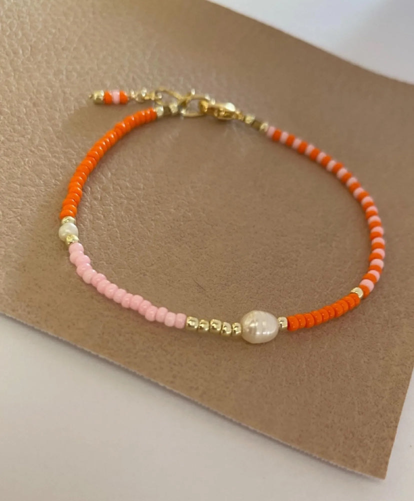 Sunset bloom bracelet