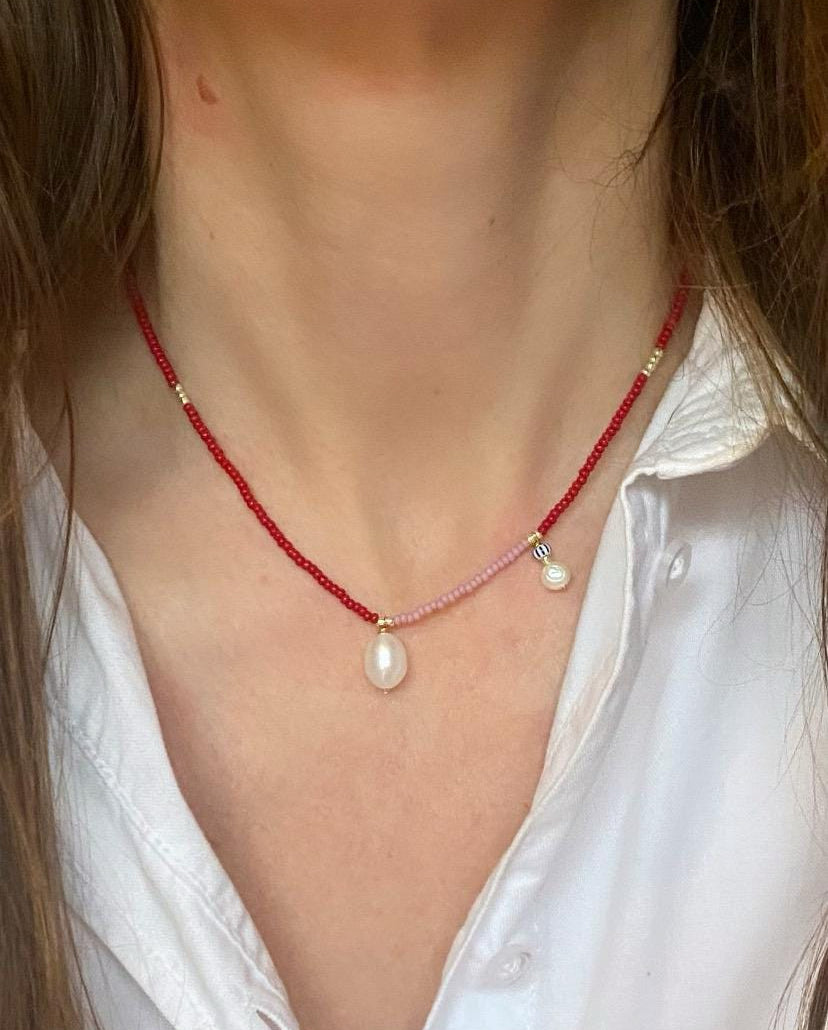 Ruby Blush Necklace