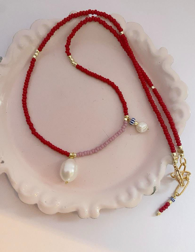 Ruby Blush Necklace