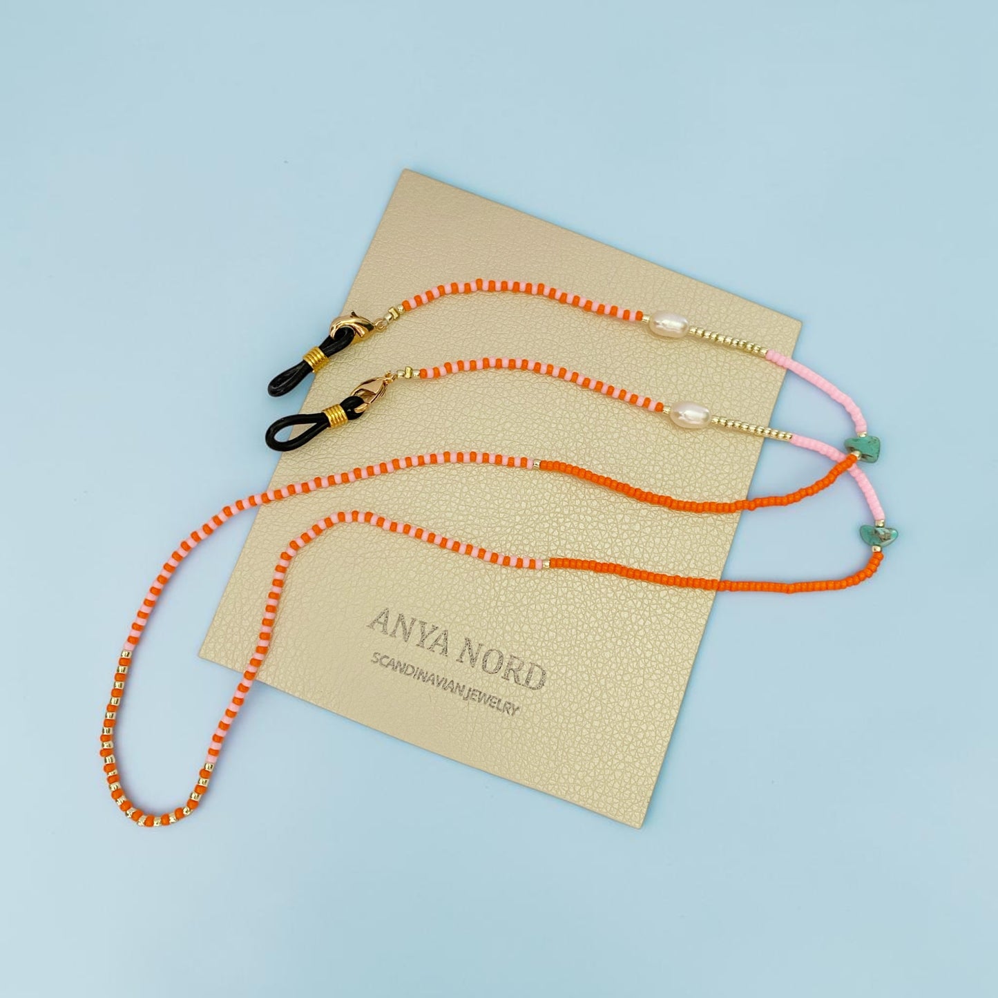 Sunset Pearl Sunglasses Chain Necklace