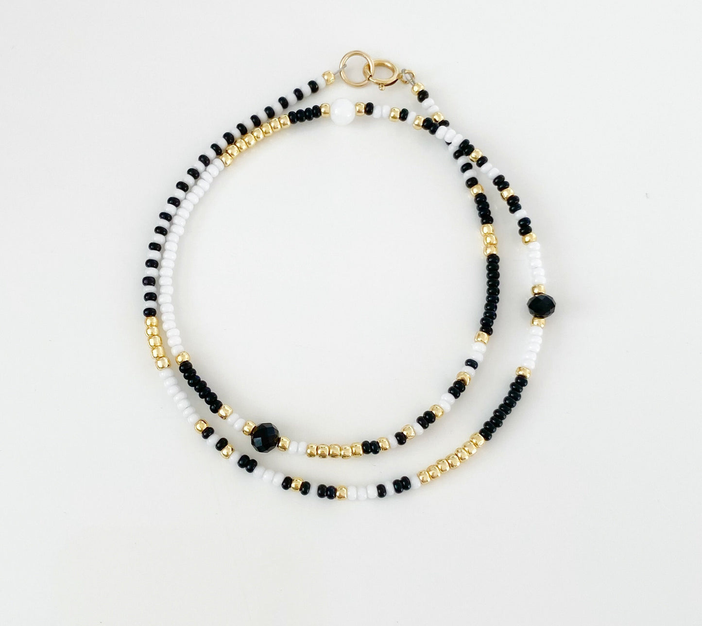 Monochrome Gem Necklace