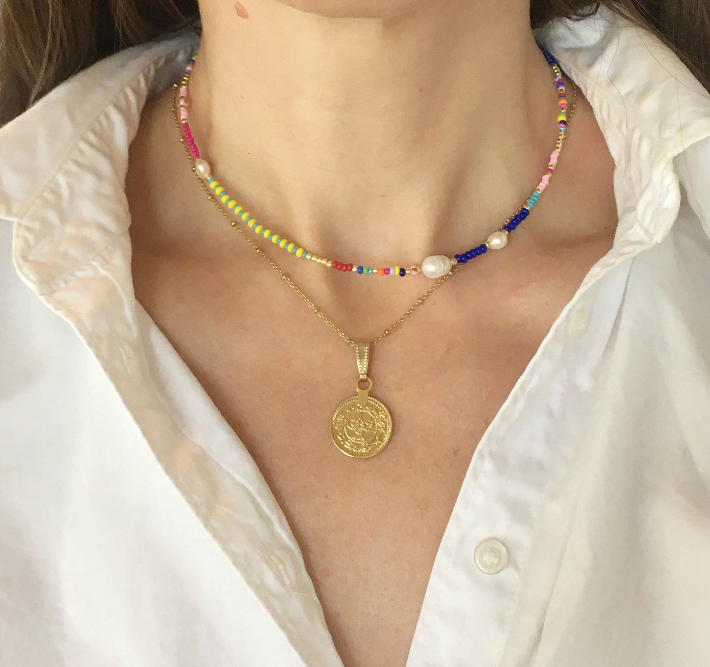Vivid Pearl Necklace