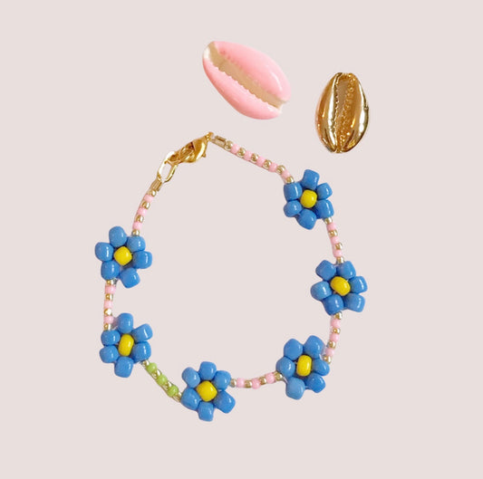 Lavender bloom bracelet