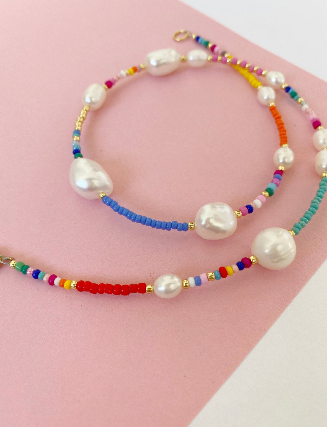 Sunset Confetti Necklace