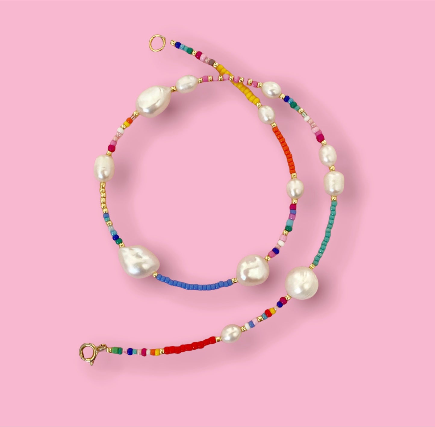 Sunset Confetti Necklace